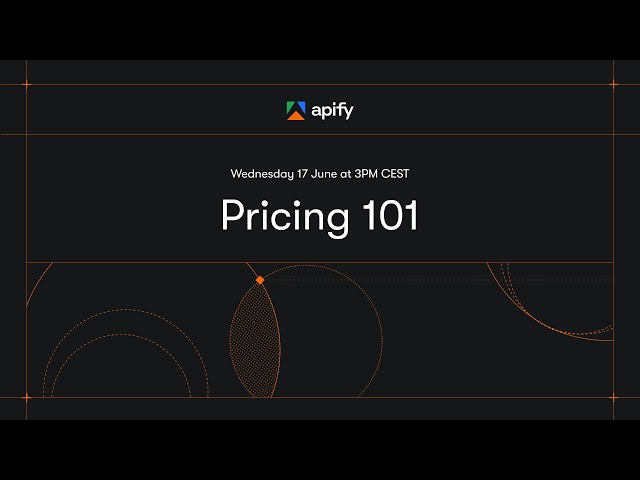 Creator webinar: Actor pricing 101