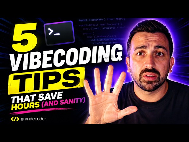 Stop Vibe Coding Until You Do These 5 Things