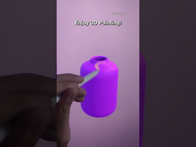 3D in Procreate?? 🤯🤯🤯 #procreate