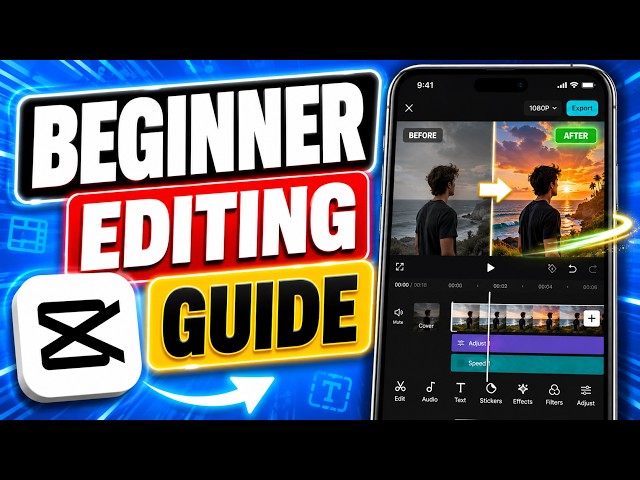 CapCut Beginner Tutorial  Step by Step Part 1