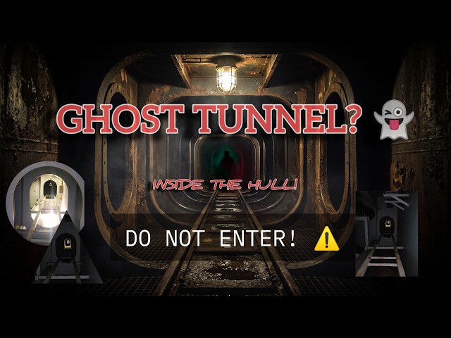 Ghost Vibe Inside a Cargo Ship! 🚢 | Exploring the Dangerous "Duct Keel" Tunnel