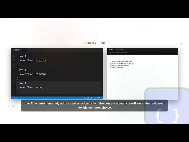 CSS Series: Overflow: Hidden, Scroll, and Auto