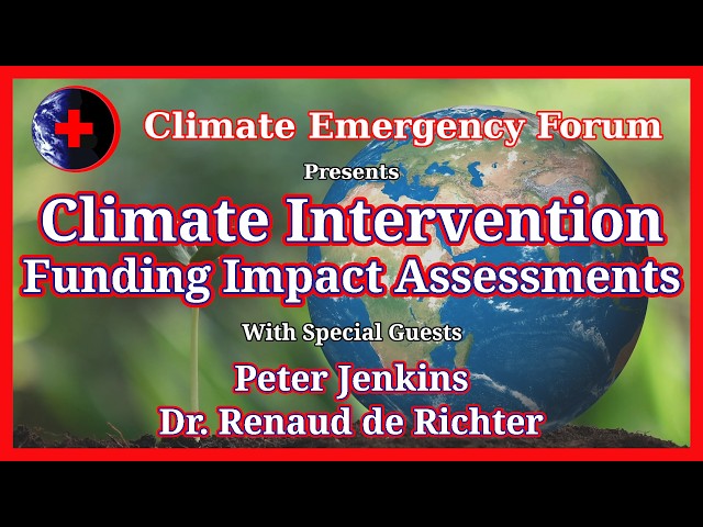 Climate Intervention: Funding Impact Assessments