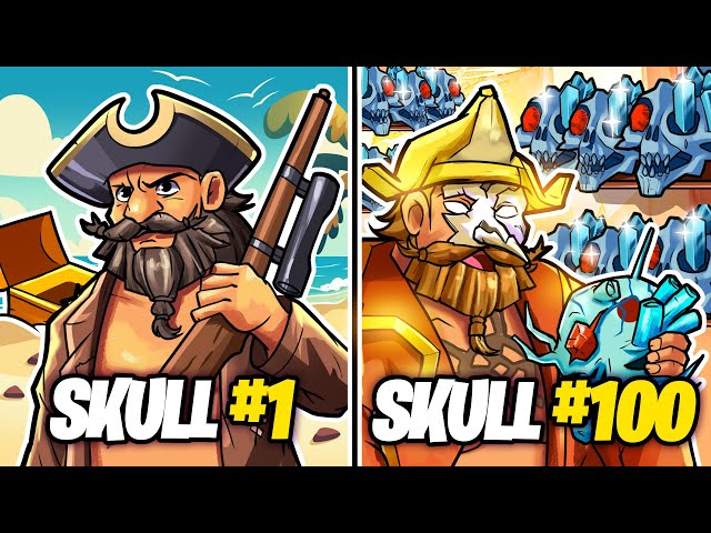 Robar 100 calaveras de sirena en Sea of ​​Thieves