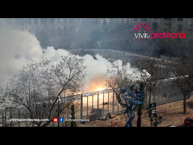 Fallas Valencia 2026, Mascletá Miércoles 18 de Marzo 2026, Pirotecnia Caballer FX