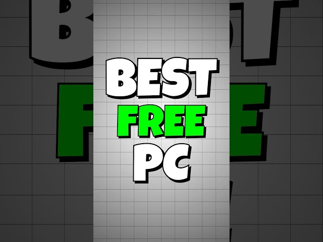 30 BEST Free PC Games to Play in 2025