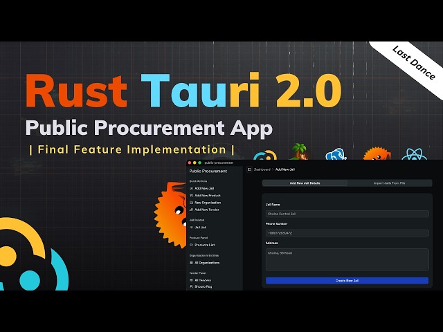 Tauri 2.0 + Rust + React + TanStack: Final Feature Implementation