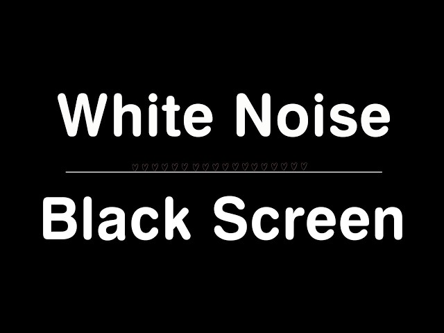 White Noise No Ads 🌨 Calming Sounds for Deep Sleep and Stress Relief 🌨 12 Hours