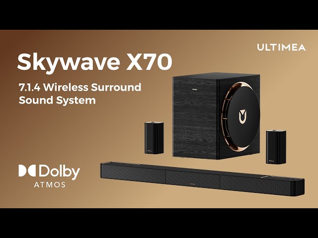 🔊Skywave X70 Soundbar |Professional 7.1.4 Channel Dolby Atmos Surround Sound 🎶
