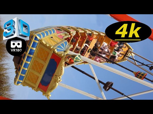 VR180 Insta360 Evo 4k Test pirate ship ride part2