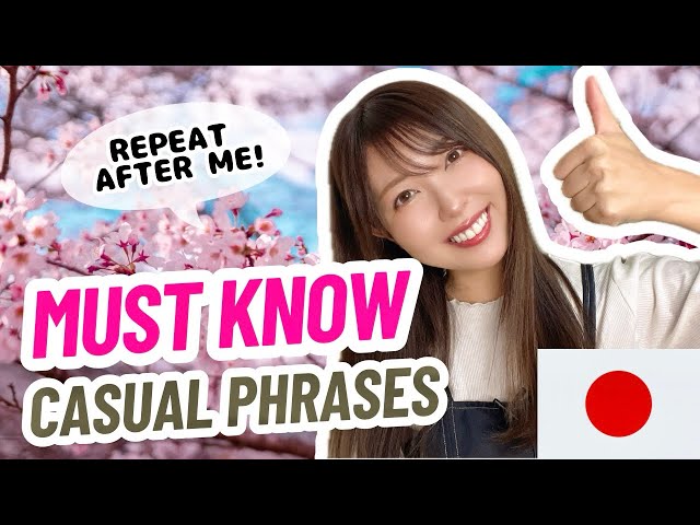 Must Know Japanese Casual Phrases for Daily Conversation