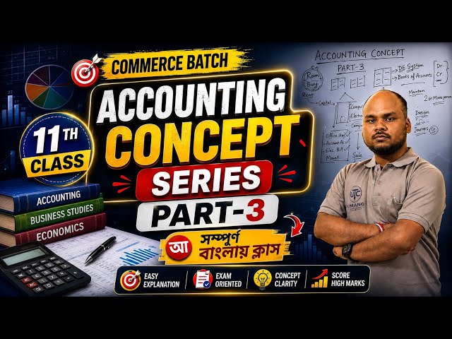 ACCOUNTING CONCEPT SERIES PART 3 | Class 11 Commerce | Umang Techno Classes #class11commerce