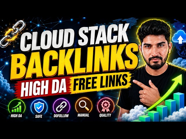 How to make Cloud Stack Backlinks | Off Page SEO 2026 (Complete Tutorial)