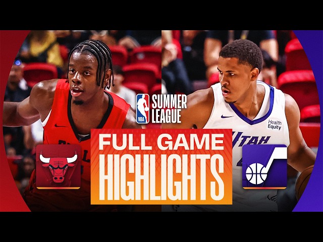BULLS vs JAZZ | LAS VEGAS SUMMER LEAGUE | FULL GAME HIGHLIGHTS | July 13, 2026
