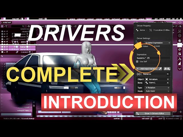 Blender 2.82 : Drivers Explained (Crash Course)