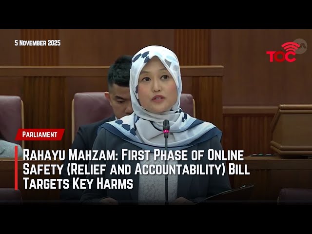 Rahayu Mahzam: First phase of Online Safety (Relief and Accountability) Bill targets key harms