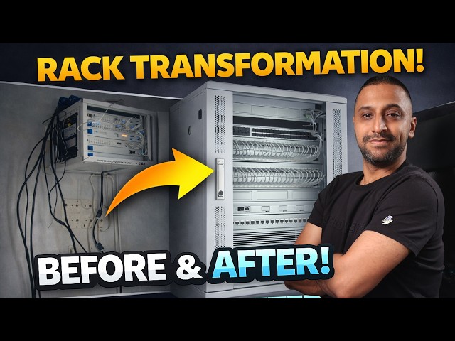 Rack Transformation! My Ubiquiti Home Network Rebuild (2026)