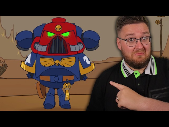 New 40K SPACE MARINE Animation! Reaction & Breakdown