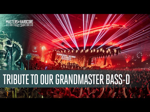 The final chapter of our Grandmaster Bass-D | Masters of Hardcore 2026
