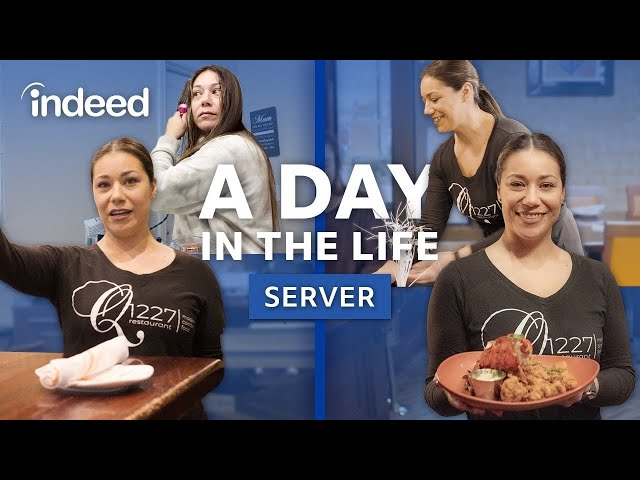 A Day in the Life of a Server | Indeed