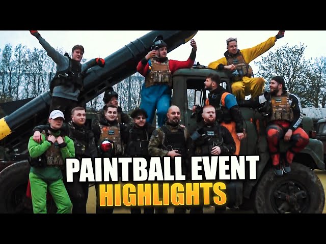Das EINE MILLION SPECIAL PAINTBALL EVENT mit STREAMER & YOUTUBE KOLLEGEN