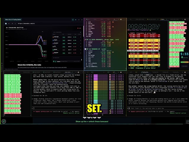 Moon Dev Reveals The Exact Data Behind Every AI Trading Decision