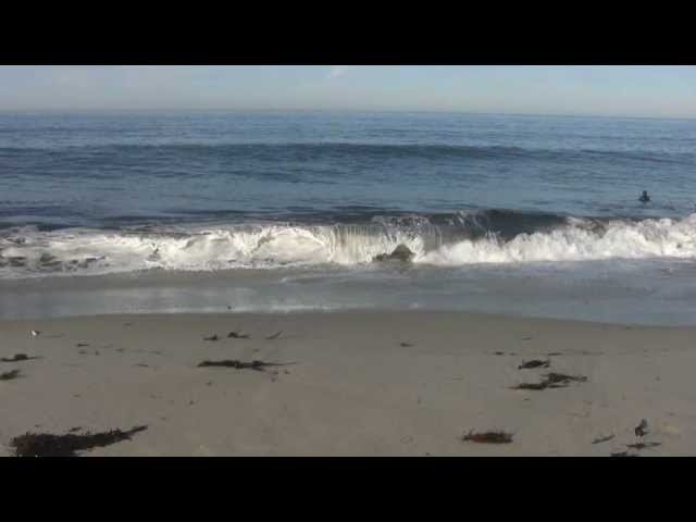 Relaxing 3 Hour Video of California Ocean Waves