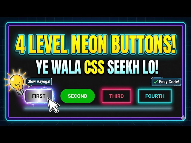 Normal Buttons vs Legend Buttons! 😎 Neon UI Tutorial