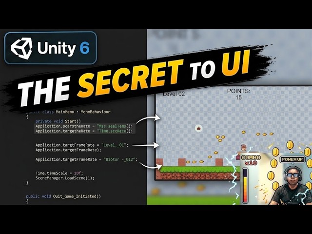 My Unity Game Finally Works on Every Screen Size | Unity 6 Devlog