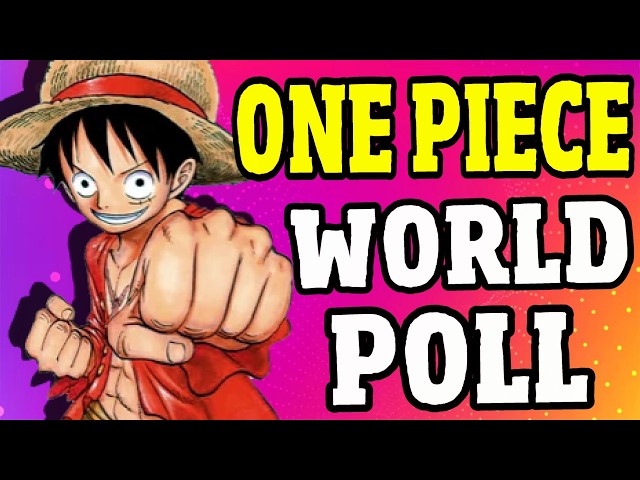 The 2nd One Piece World Poll Rankings!!