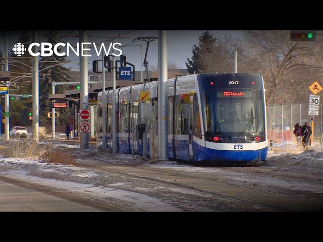 Edmonton removes some train cars on Valley Line LRT