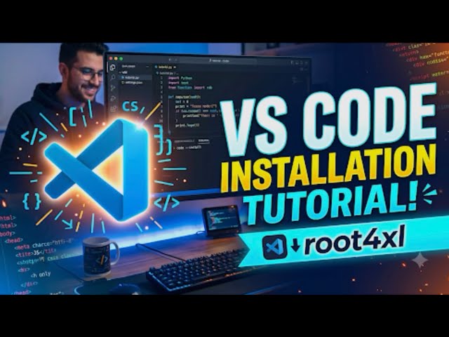Pehli Baar Coding? VS Code Install Karo Aise | Easy Setup in Hindi (2026)