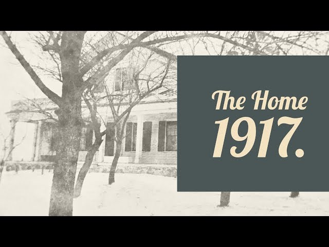 Hidden Artifacts - The Home, 1917.