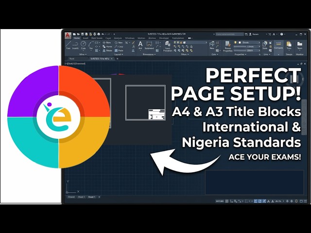 AutoCAD Tutorial, Page Set Up and Title Block