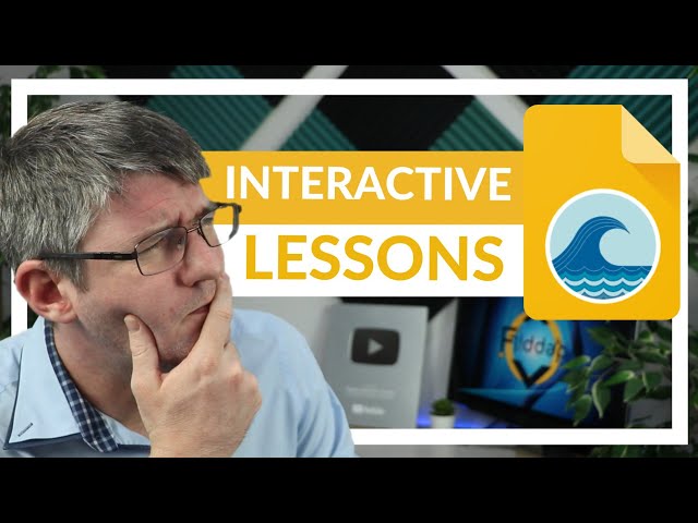 Create interactive lessons in Google Slides #TeamSeas