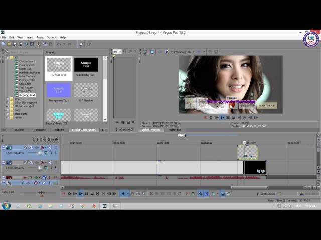 11. Media Generator Create Text - Khmer Computer Knowledge