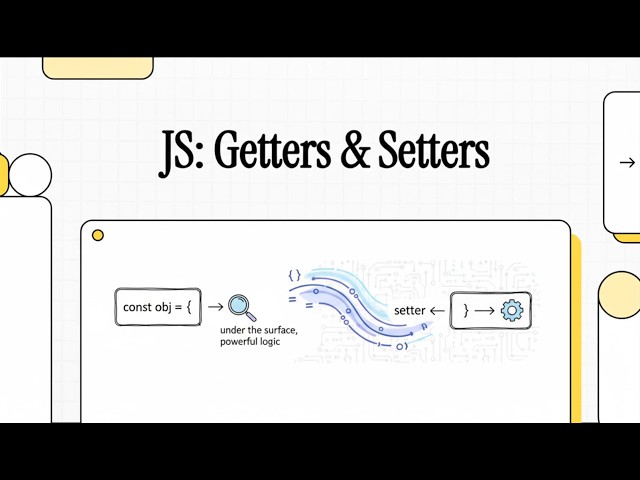 Getters and setters in JavaScript | Objects with soul