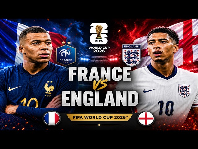 France Vs England LIVE | FIFA World Cup 2026 LIVE | France Vs England LIVESCORE | FIFA WC