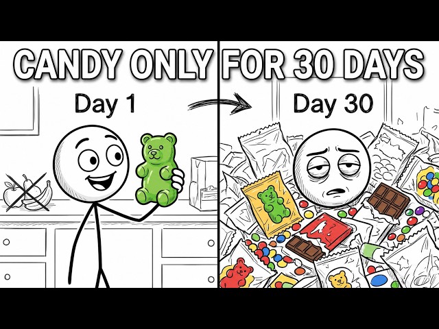 What Would Happen If You Only Ate Candy For A Month?