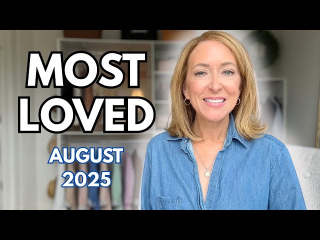 What you loved the most in August 2025! Talbots, Quince, Walmart & Frank and Eileen. #petitefashion
