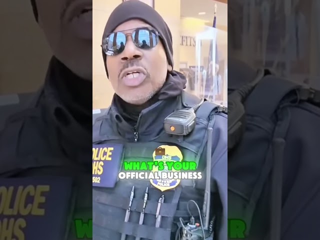 Federal Police Officer Challenges Auditor Over DHS Regulations! 👮‍♂️📜