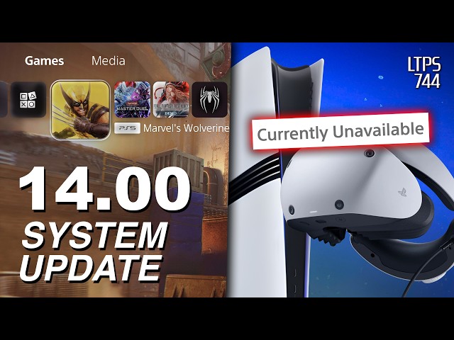 NEW PS5 System Update Is Here. PS5 Hardware Running Into Issues. - [LTPS #744]