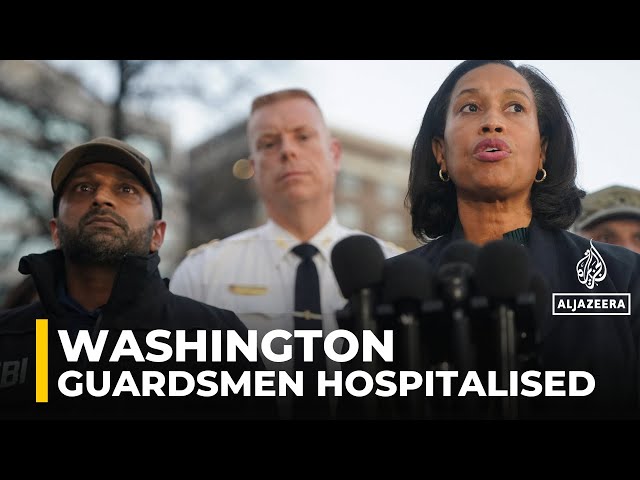 Washington, DC officials confirm guardsmen hospitalised after shooting near White House
