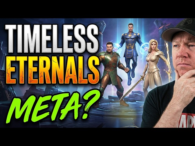 Timeless Eternals First Look - MARVEL Strike Force - MSF