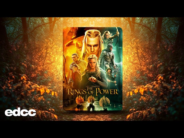 How to Design The Rings of Power Movie Poster in Photoshop | Step-by-Step Tutorial (Fan Made)