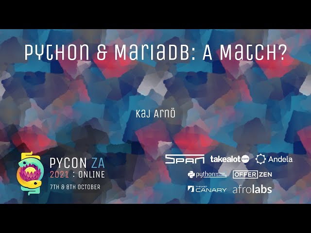 Python & MariaDB: A Match?