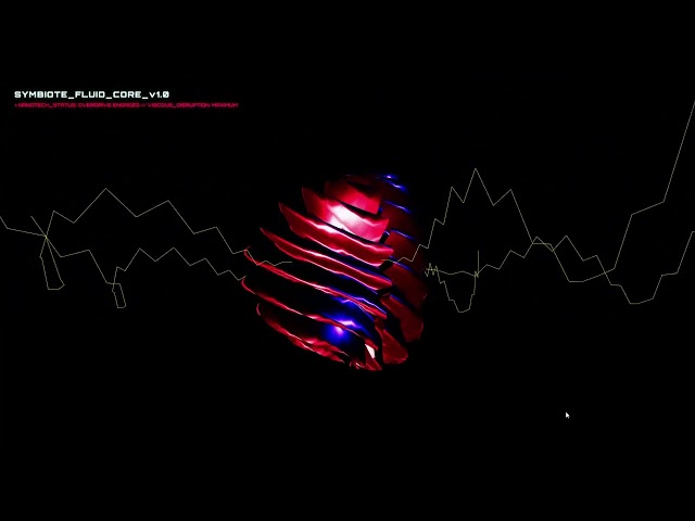 Interactive 3D Liquid Metal Symbiote in Three.js & JavaScript | Kinematics Tutorial