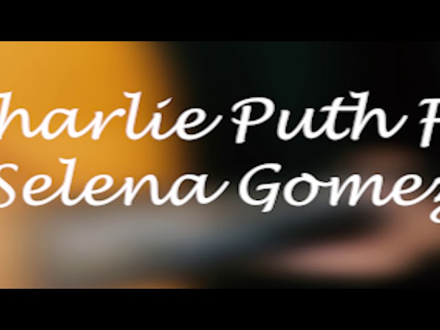//:We dont talk anymore //:  GUITAR COVER(Fingerpicking+chords+tabs)