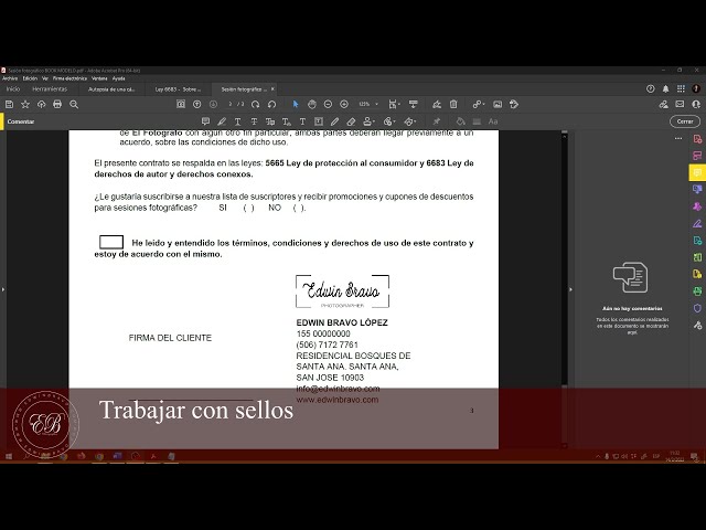 16- Trabajar con sellos | Adobe Acrobat PRO 2024