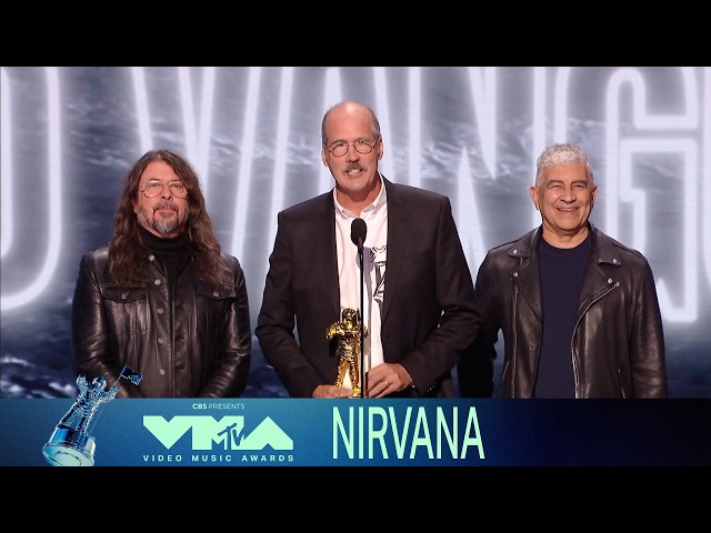 Nirvana Receives the VMA Video Vanguard Award | 2026 VMAs